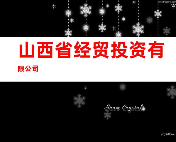 山西省经贸投资有限公司